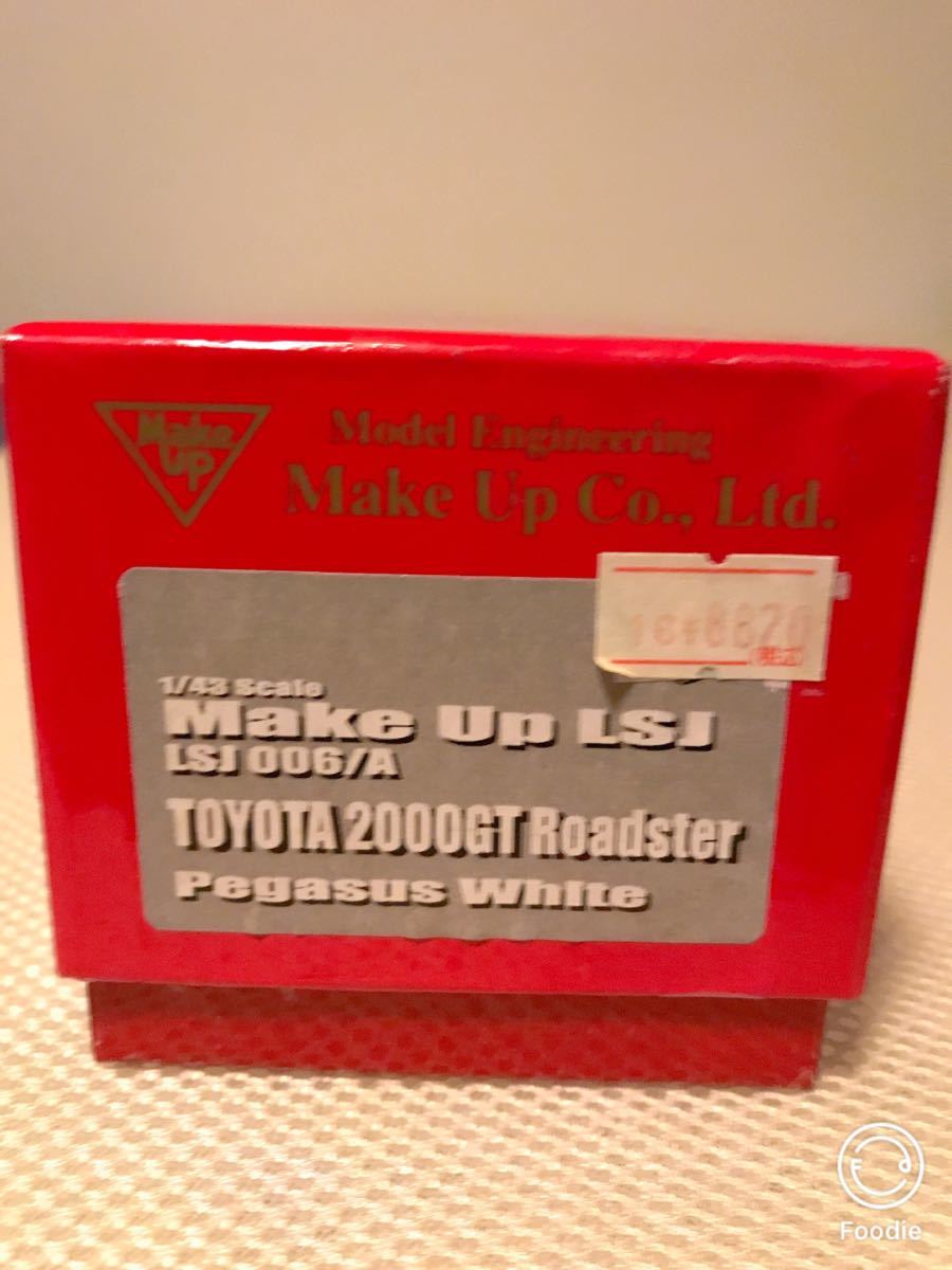 メイクアップ1/43 トヨタ2000GT ロードスター