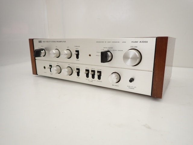 LUXMAN LUXKIT 真空管/管球式プリアンプ/コントロールアンプ A3300