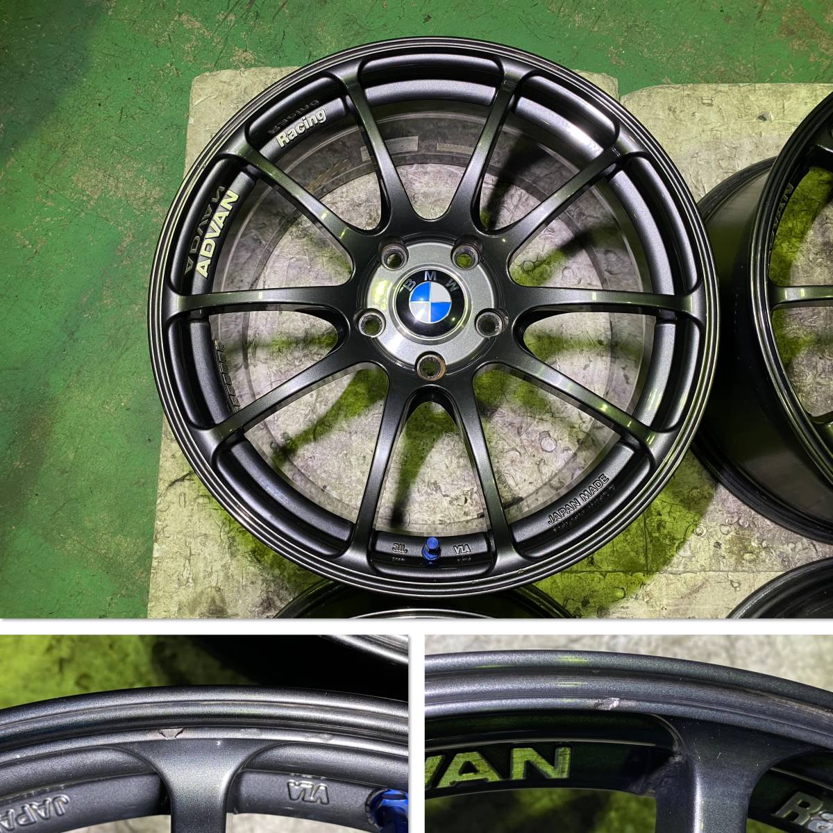 軽量 ヨコハマ yokohama アドバンレーシング RZ ADVAN racing RZ 18 