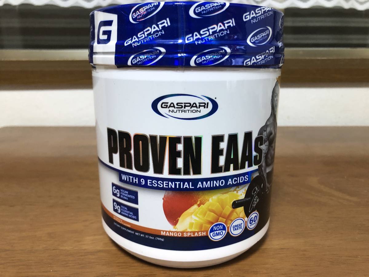 PROVEN EAAs (Gaspari Nutrition ギャスパリ EAA プレワークアウト イントラ アミノ酸)
