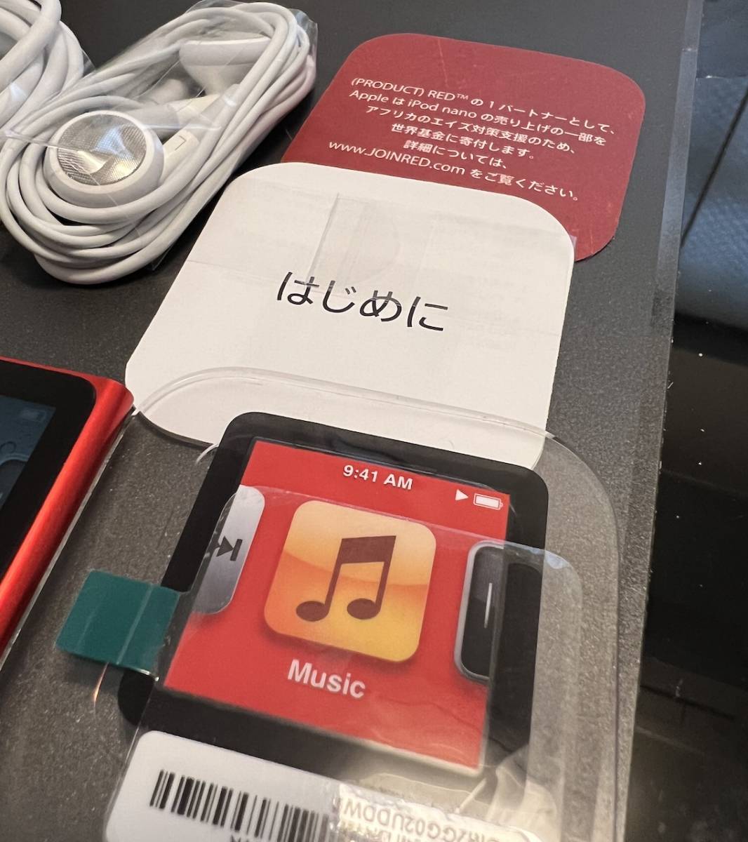 APPLE アップル iPod nano 第6世代 PRODUCT RED MC699J/A 16GB レッド