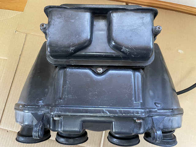 ゼファー400 ZEPHYR 純正 エアクリーナーボックス 検:エアクリ KHI A