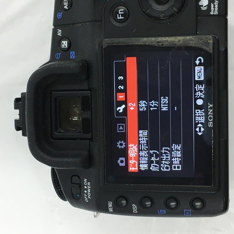 【BDAU9019】ソニー SONY α200 (DSLR-A200)　通電確認済み SONY DSLR-A200 α200 Yahoo!オークション 7623ソニー 18-70mm☆