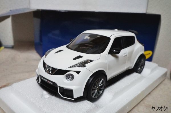 オートアート 日産 ジュークR 2.0 1/18 ミニカー 白 2.0 1⁄18 オートアート
