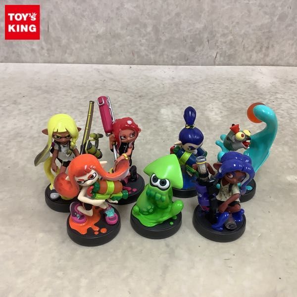 1円〜 amiibo アミーボ スプラトゥーンシリーズ ガール ボーイ 他