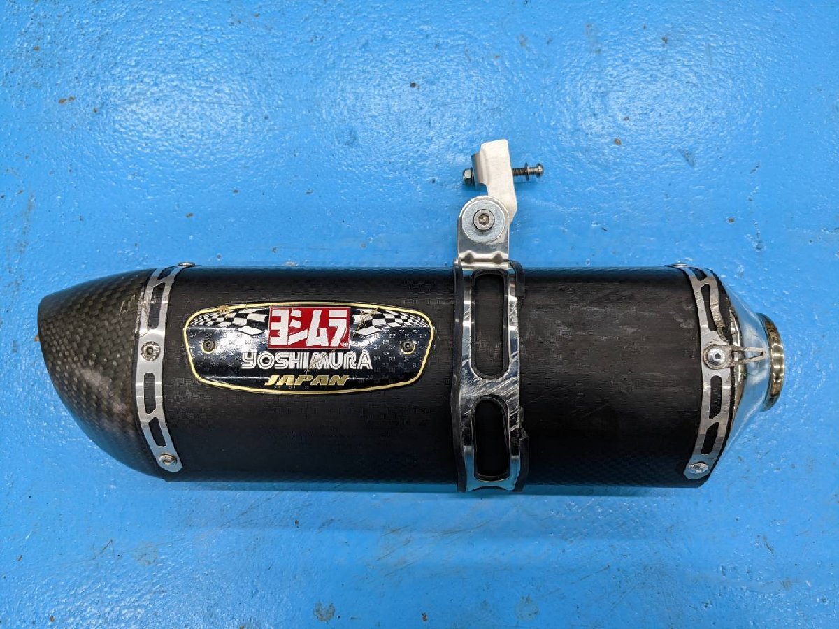 ZX25R用 ヨシムラマフラー R-77Sサイクロン カーボンエンド 政府認証