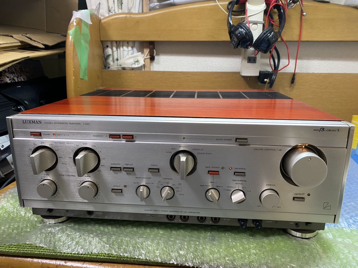 大人気，新品 LUXMAN :L-550プリメインアンプ(LUXMAN)｜売買されたオークション情報、yahooの商品情報をアーカイブ公開 - オークファン LUXMAN