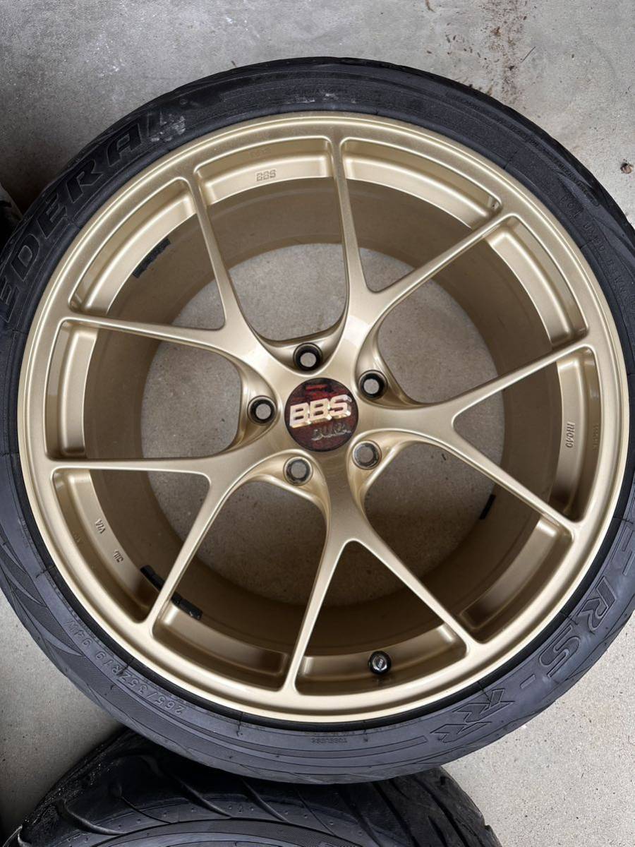 BBS RI-D 超超ジュラルミン鍛造ホイール 19インチ フロント9j リア10j 