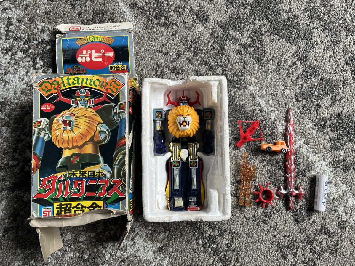 フィギュア ダルタニアス グレートマジンガー 昭和 超合金 ポピニカ ポピー