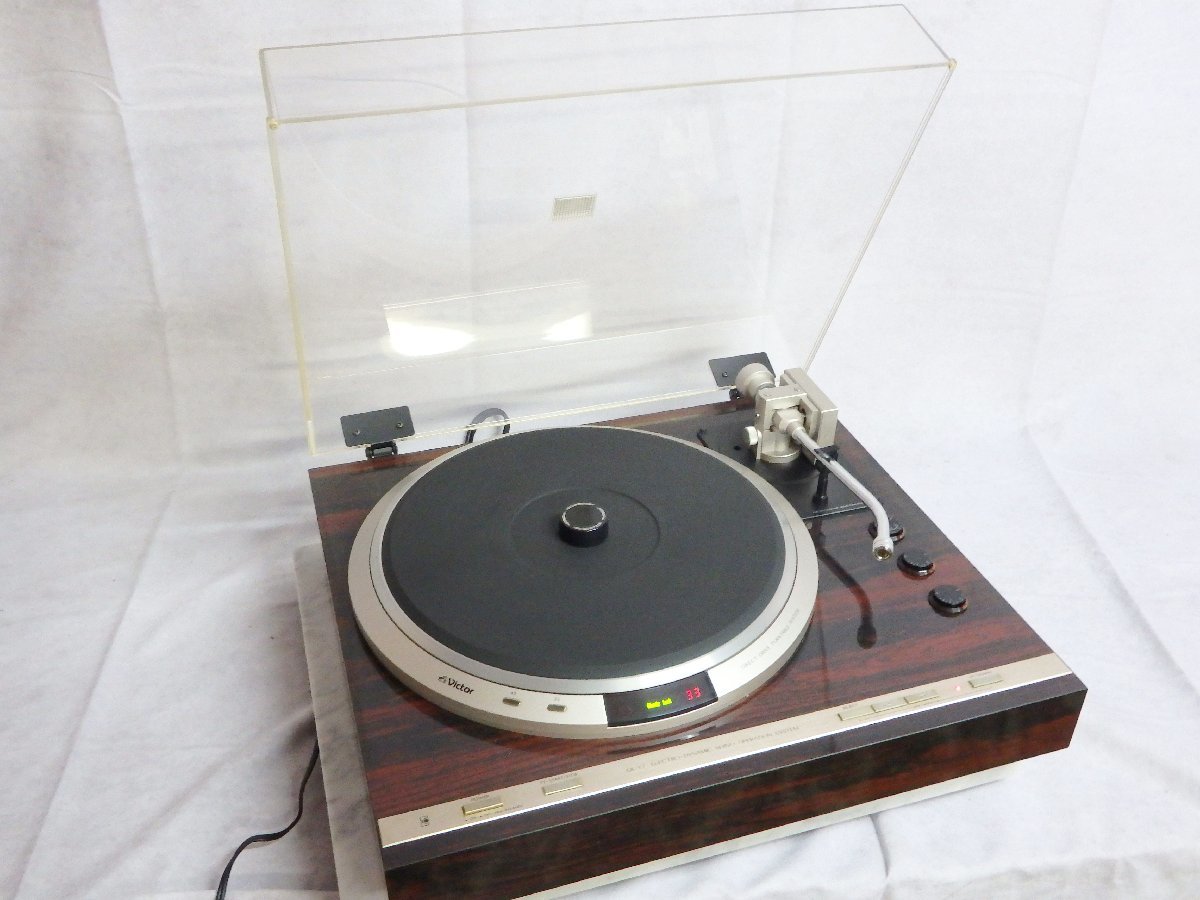 ●K【現状品】Victor ビクター ターンテーブル レコードプレーヤー QL-Y7