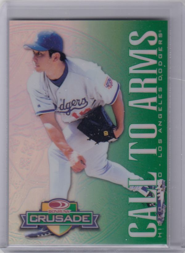  野茂英雄 1998 Donruss Crusade Green(Topps)｜売買されたオークション情報、yahooの商品情報をアーカイブ公開 - オークファン シングルカード