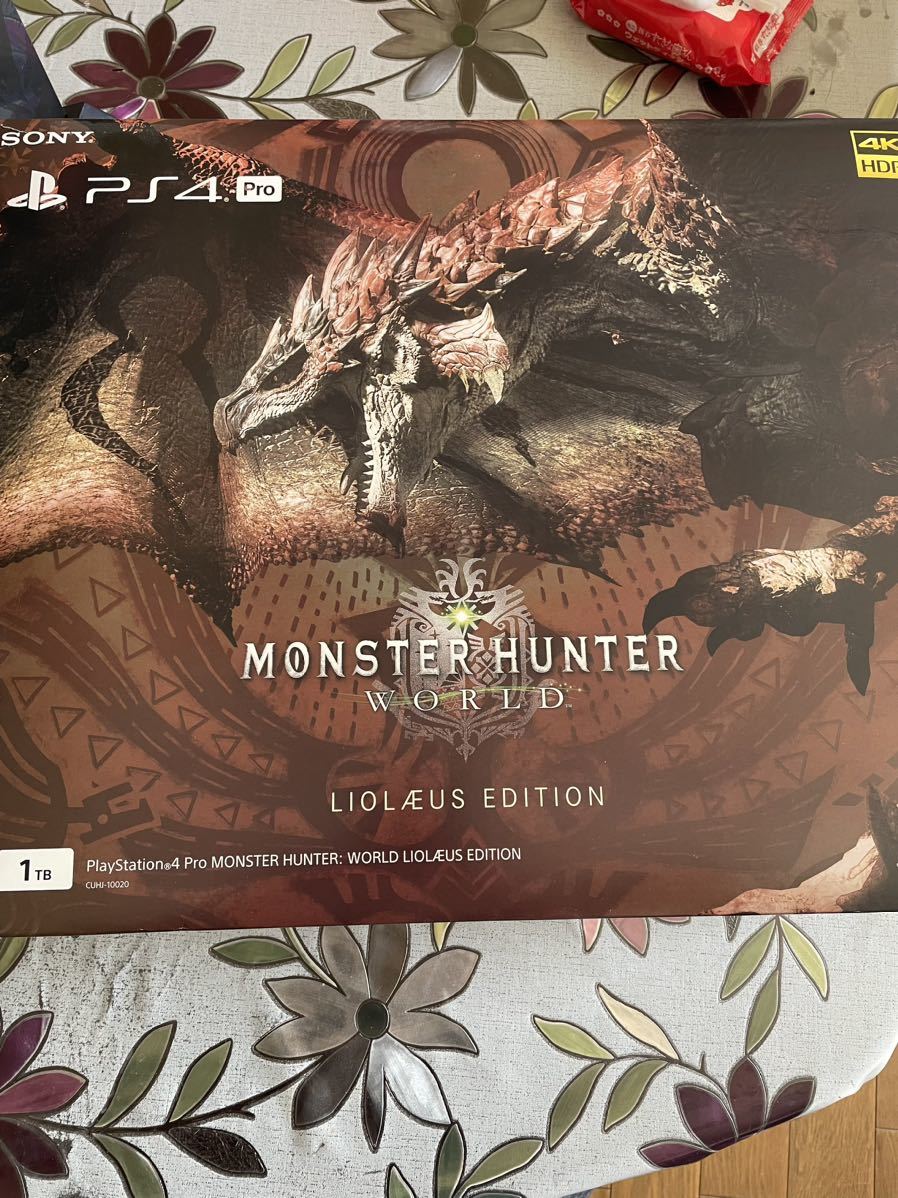 Pro Monster 0 Hunter World PlayStation Sony 1TB PS4 Console
