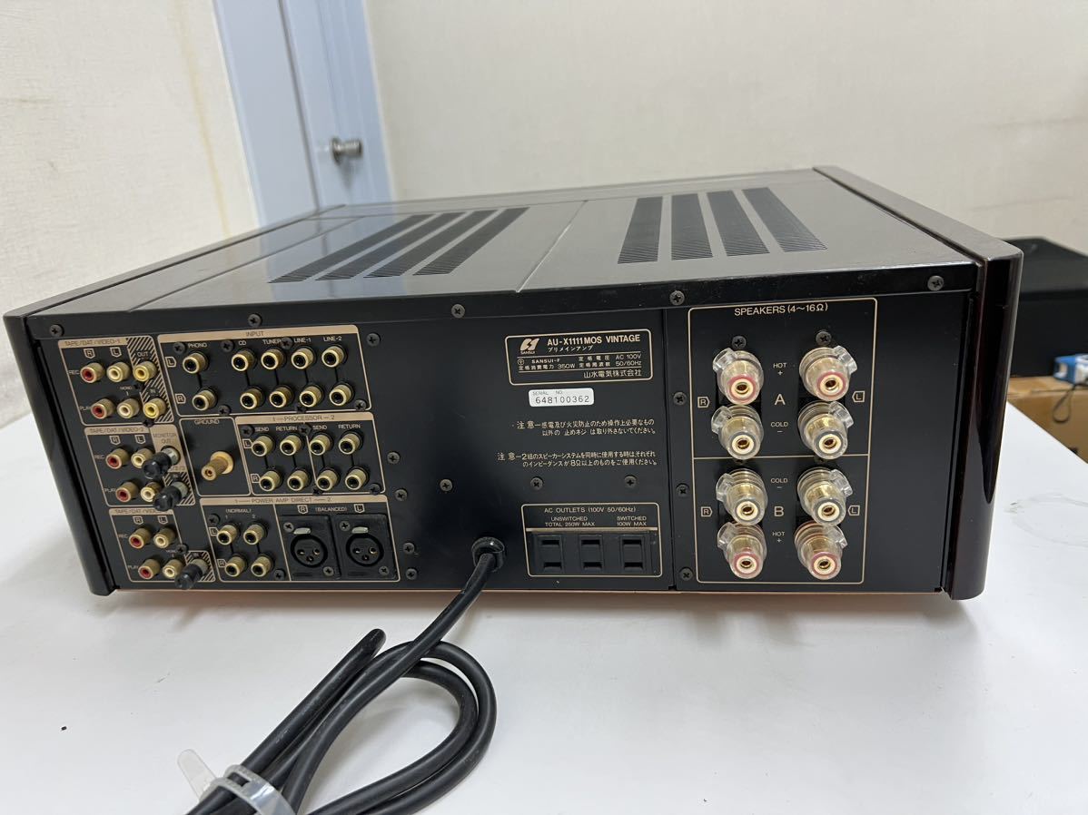 ◇サンスイ SANSUI AU-X1111 MOS VINTAGE ジャンク品