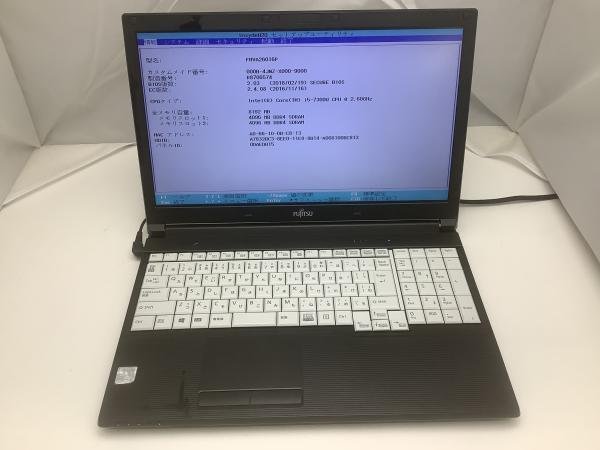 FUJITSU LIFEBOOK AH i5-10210U 4GB ジャンク品 ジャンク!FUJITSU A577/SX○Core i5 7300U 2.6G 8G 500G LIFEBOOK Core