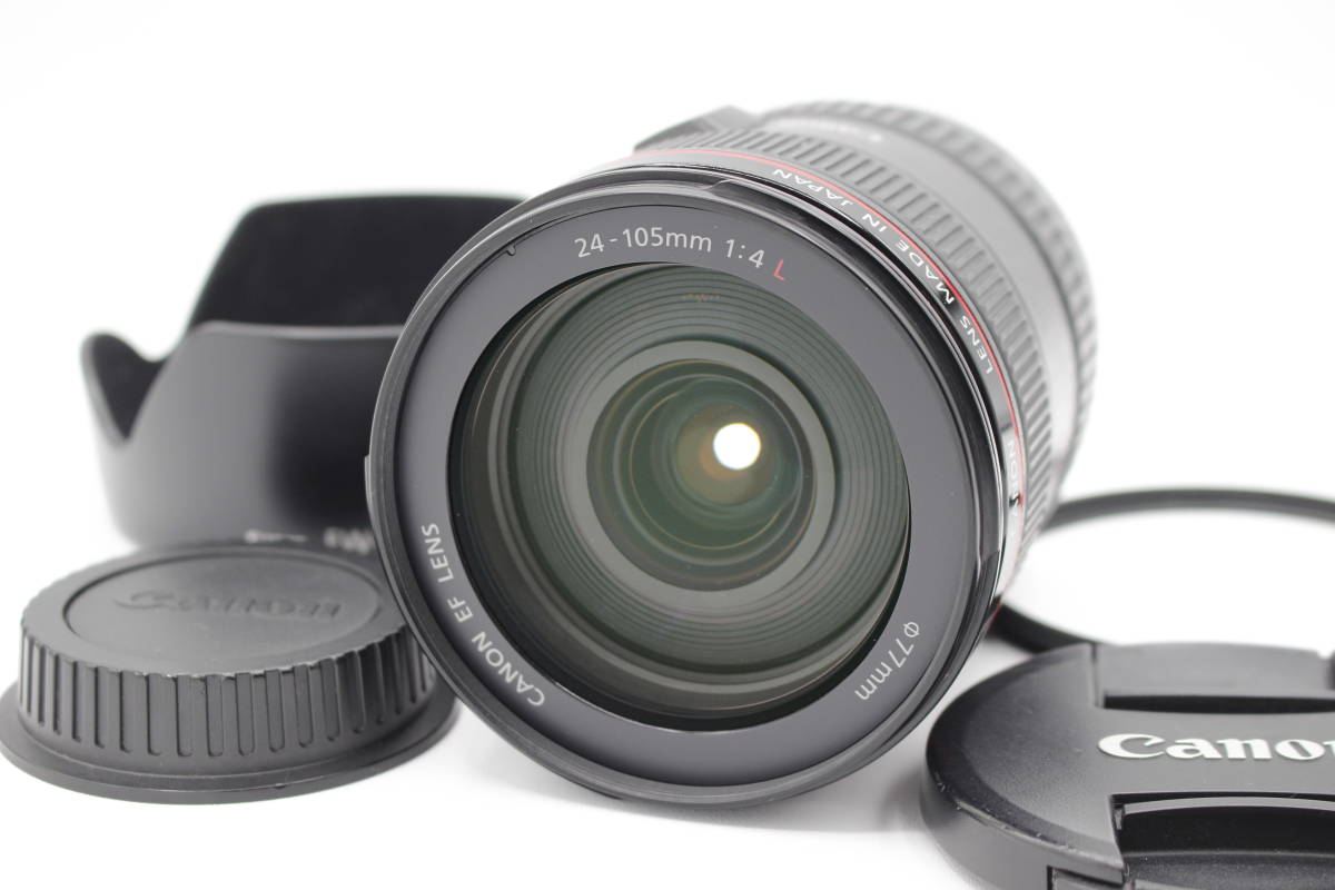極美品◇Canon キヤノン EF 24-105mm F4L IS USM◇‐08 一眼カメラ用