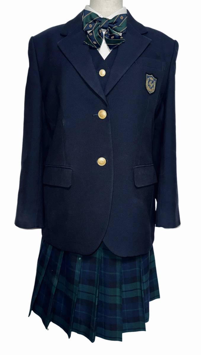 愛知みずほ大学瑞穂高等学校 / 制服 / 卒業生保管品/ 指定品 / ブレザー / ベスト / シャツ / スカート / リボン 