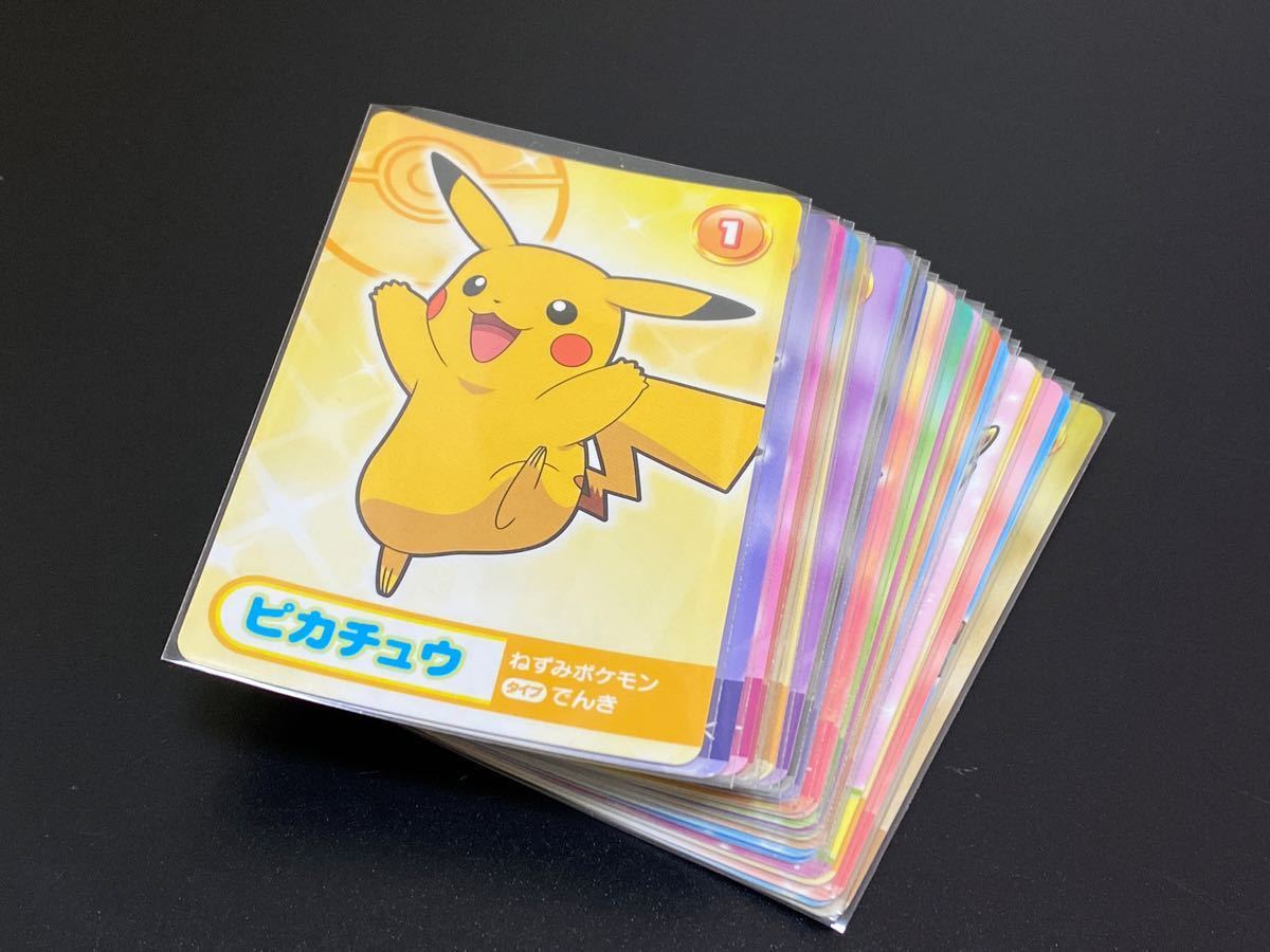 24種 コンプリート ポケモン バンダイナムコ アミューズメント カードダス 2019 景品 ピカチュウ ゲンガー ニンフィア POKEMON グッズ
