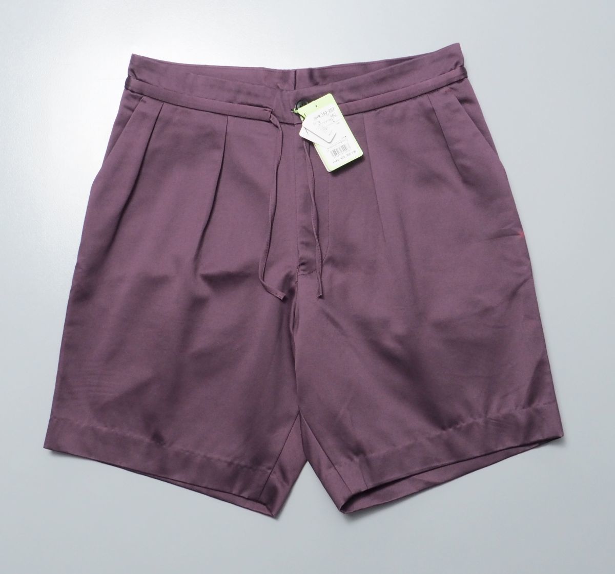 ME9571*未使用*定価￥24，000+税*日本製*Paul Smith*ポールスミス*30PM153-207*メンズL*ショートパンツ*ハーフパンツ*パープル系