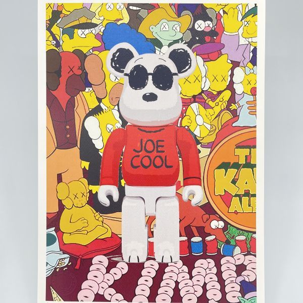 DEATH NYC 世界限定100枚 アートポスター BE@RBRICK ベア DEATH NYC 世界限定100枚 アートポスター BE@RBRICK ベア