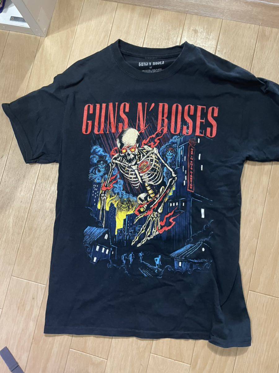 GUNS N' ROSES 2017年 大阪公演 限定Tシャツ Mサイズ 音楽 Tシャツ