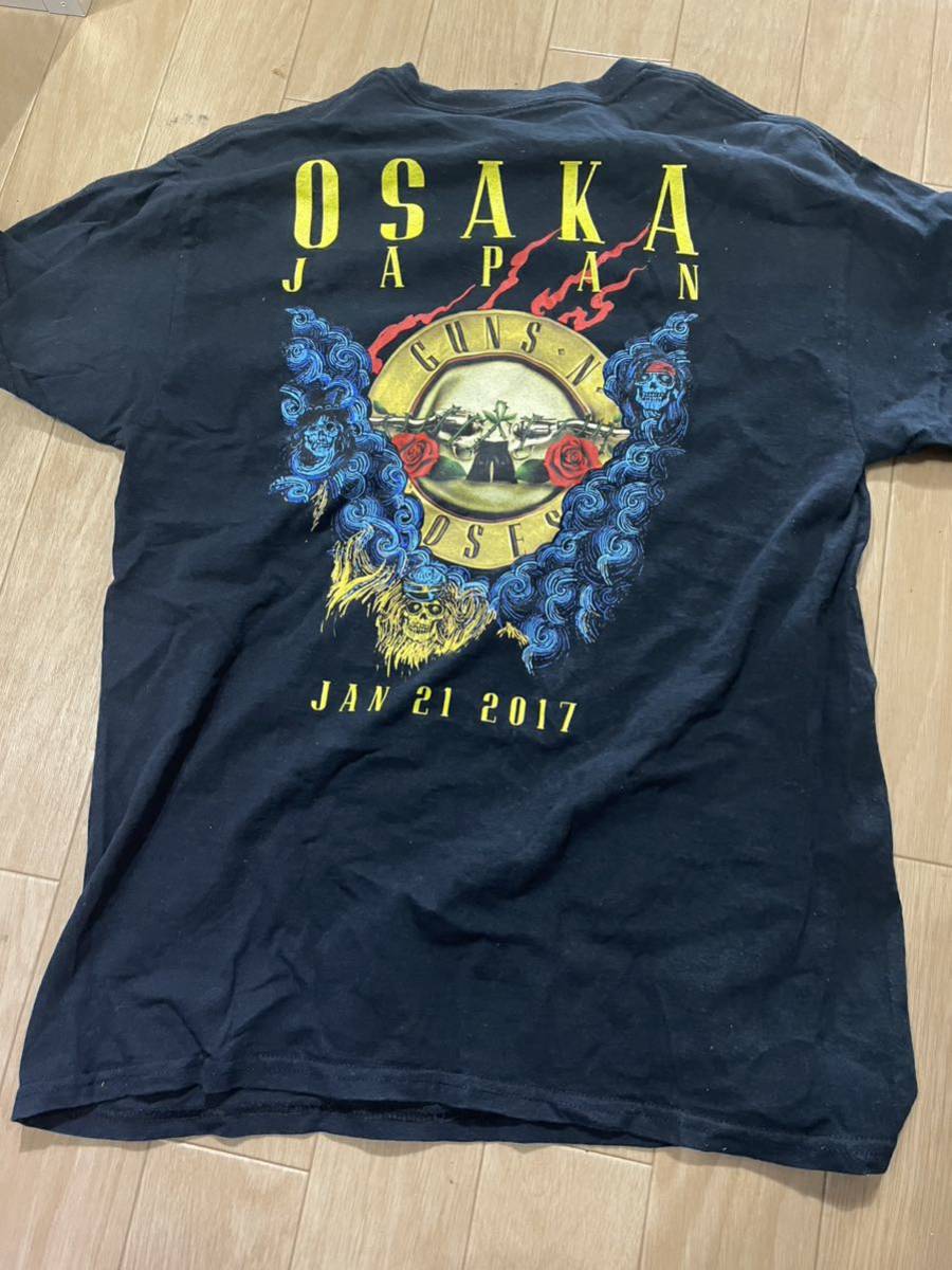 GUNS N' ROSES 2017 大阪限定 Tシャツ Mサイズ グッズ GUNS N' ROSES
