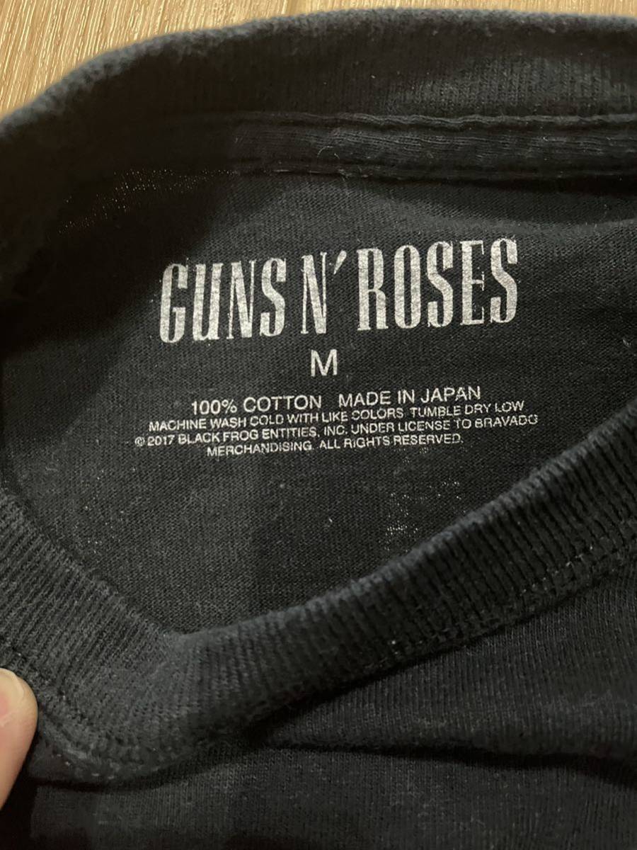 GUNS N' ROSES 2017 大阪限定　Tシャツ　Mサイズ　グッズ GUNS N' ROSES 2017 大阪限定 Tシャツ Mサイズ グッズ GUNS N' ROSES