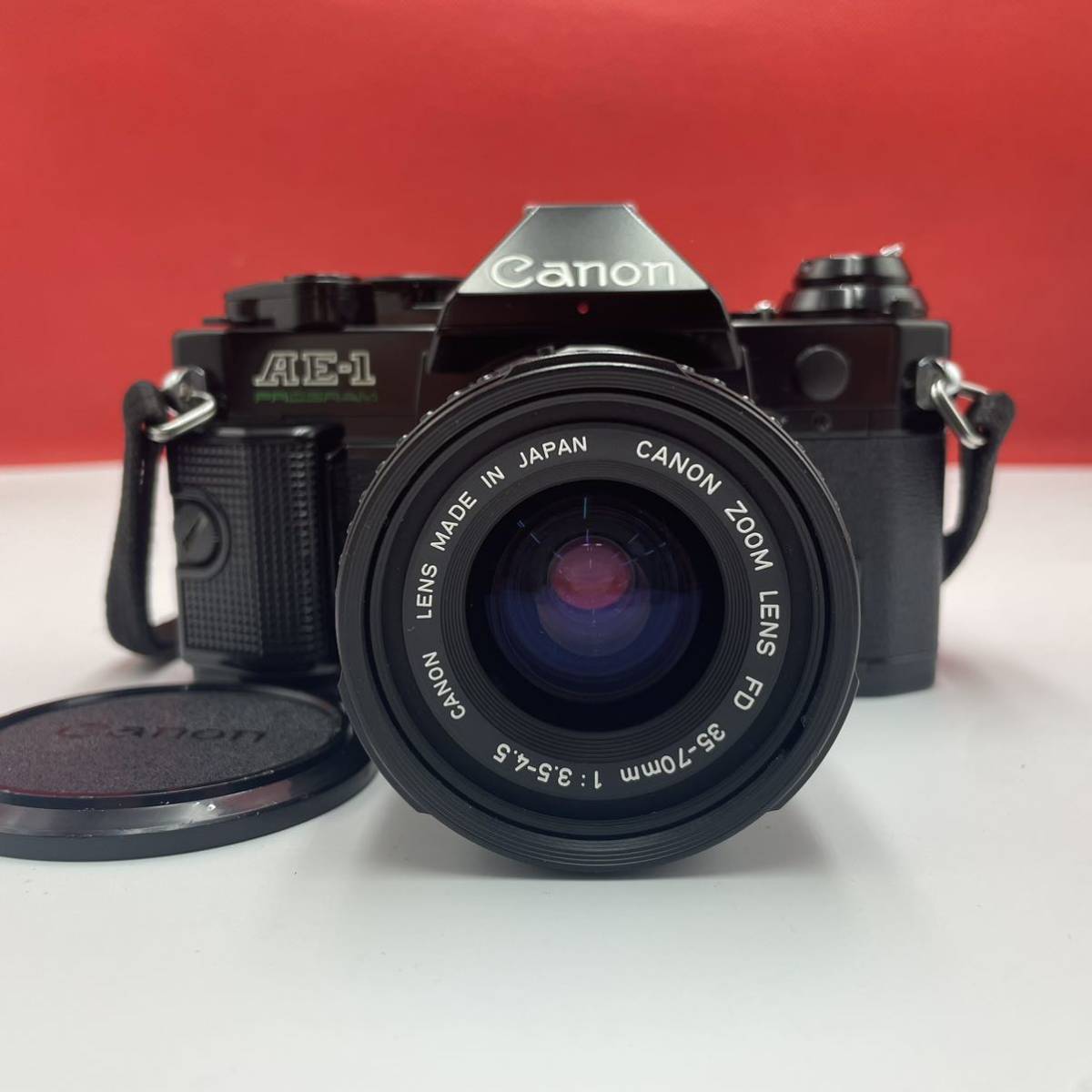 AE-1 Canon Program Camera Lens Film Zoom - 35mm 35-70mm SLR FD