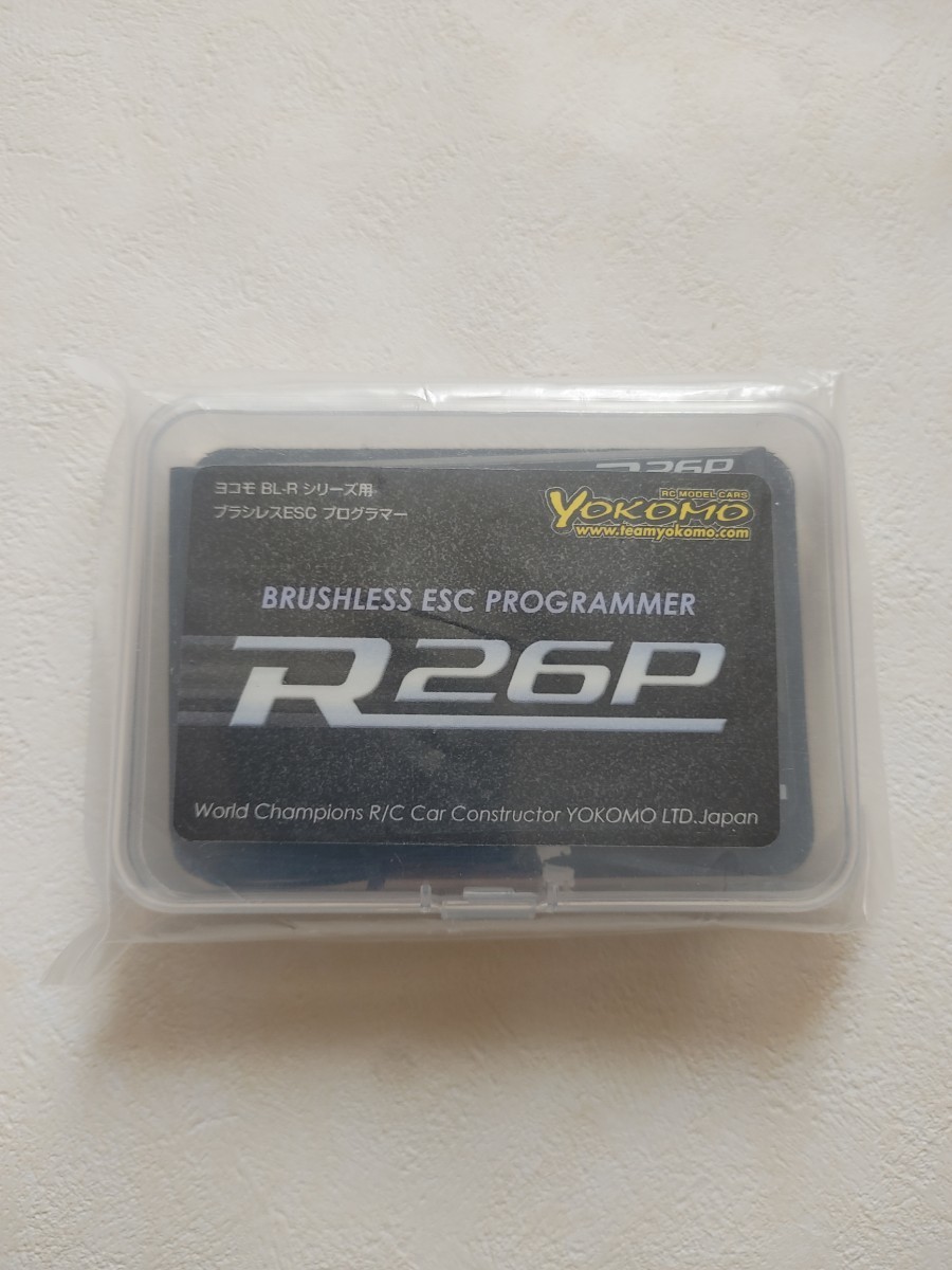 R26P 専用プログラマー ヨコモ YOKOMO R160 ESC R100 - | BL-R26PA