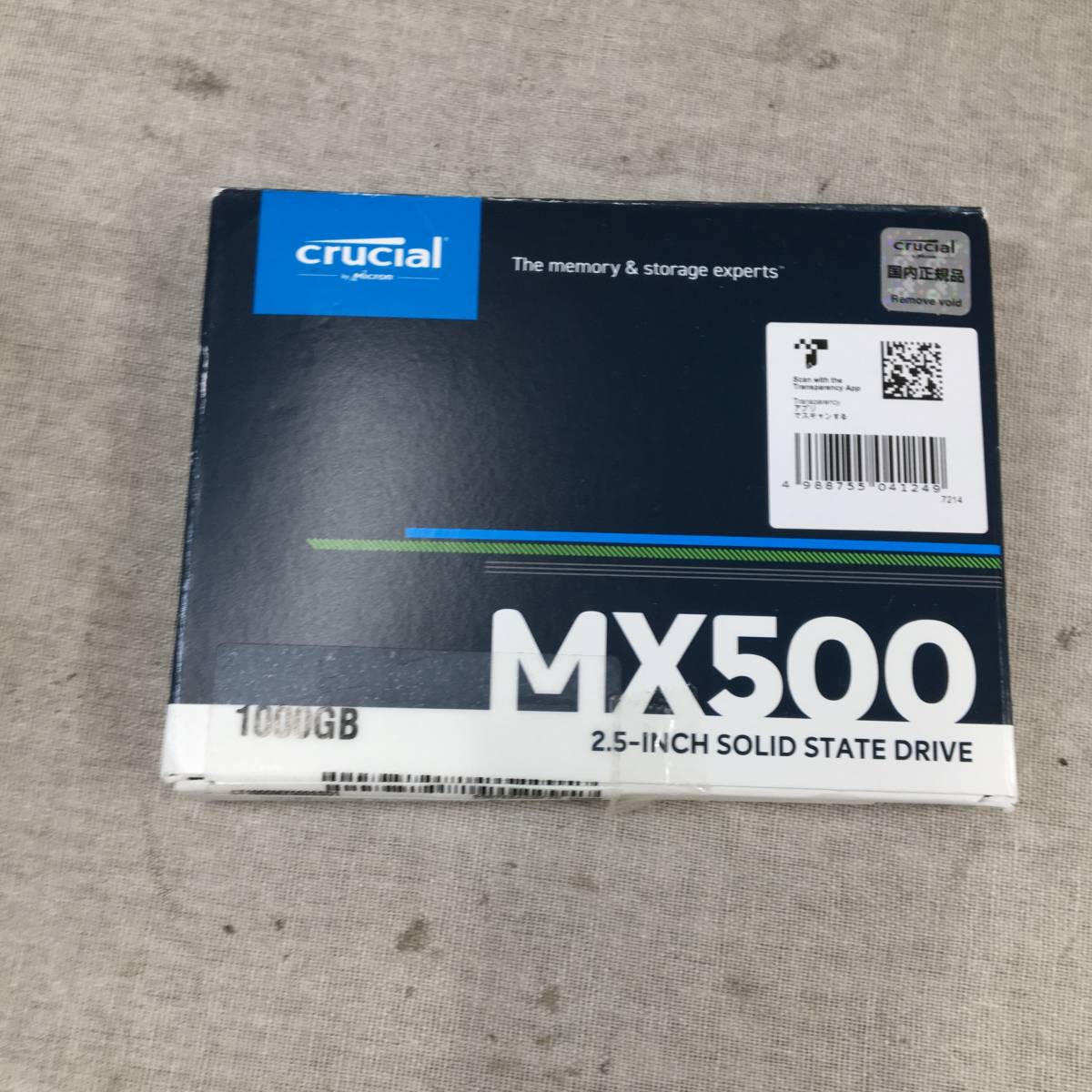 Crucial SSD 1000GB MX500 内蔵2.5インチ 7mm CT1000MX500SSD1/JP