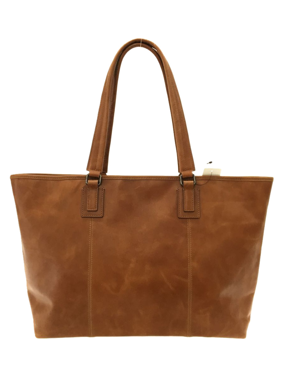トートバッグ/レザー/BRW