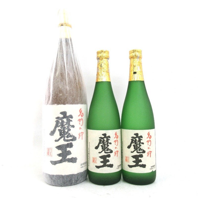 焼酎白玉醸造 魔王 3本セット 720/1800ml