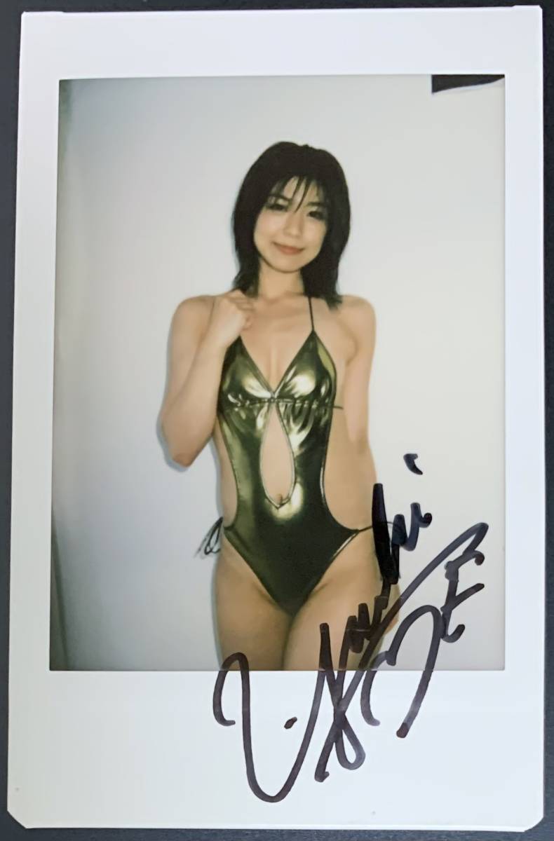 藤木由貴 DVD 購入特典 直筆サイン入り 現場水着チェキ レア