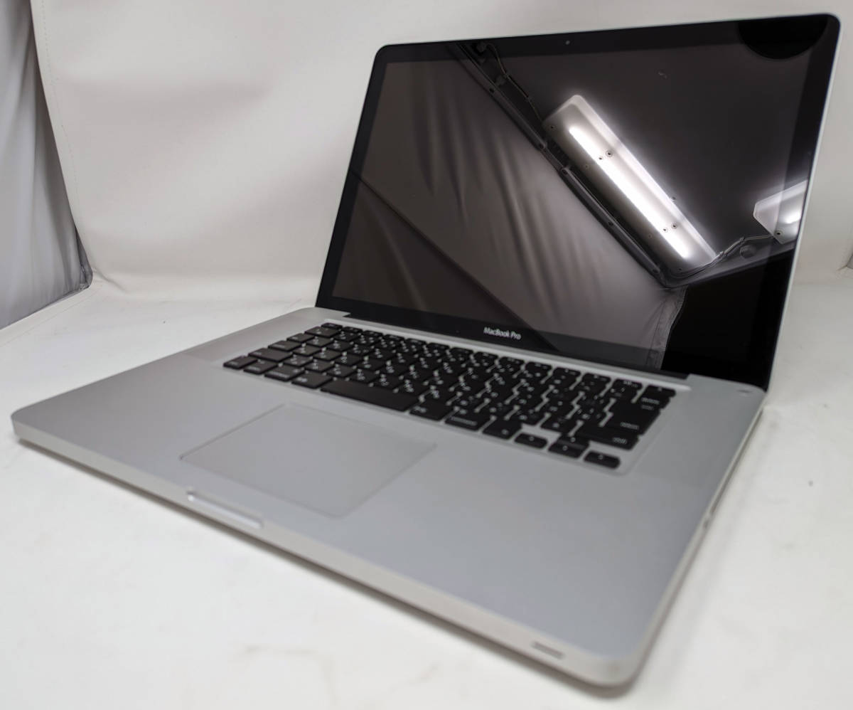 ☆【ジャンク】MacBook Pro (15-inch， Late 2011)(A1286）メモリ無