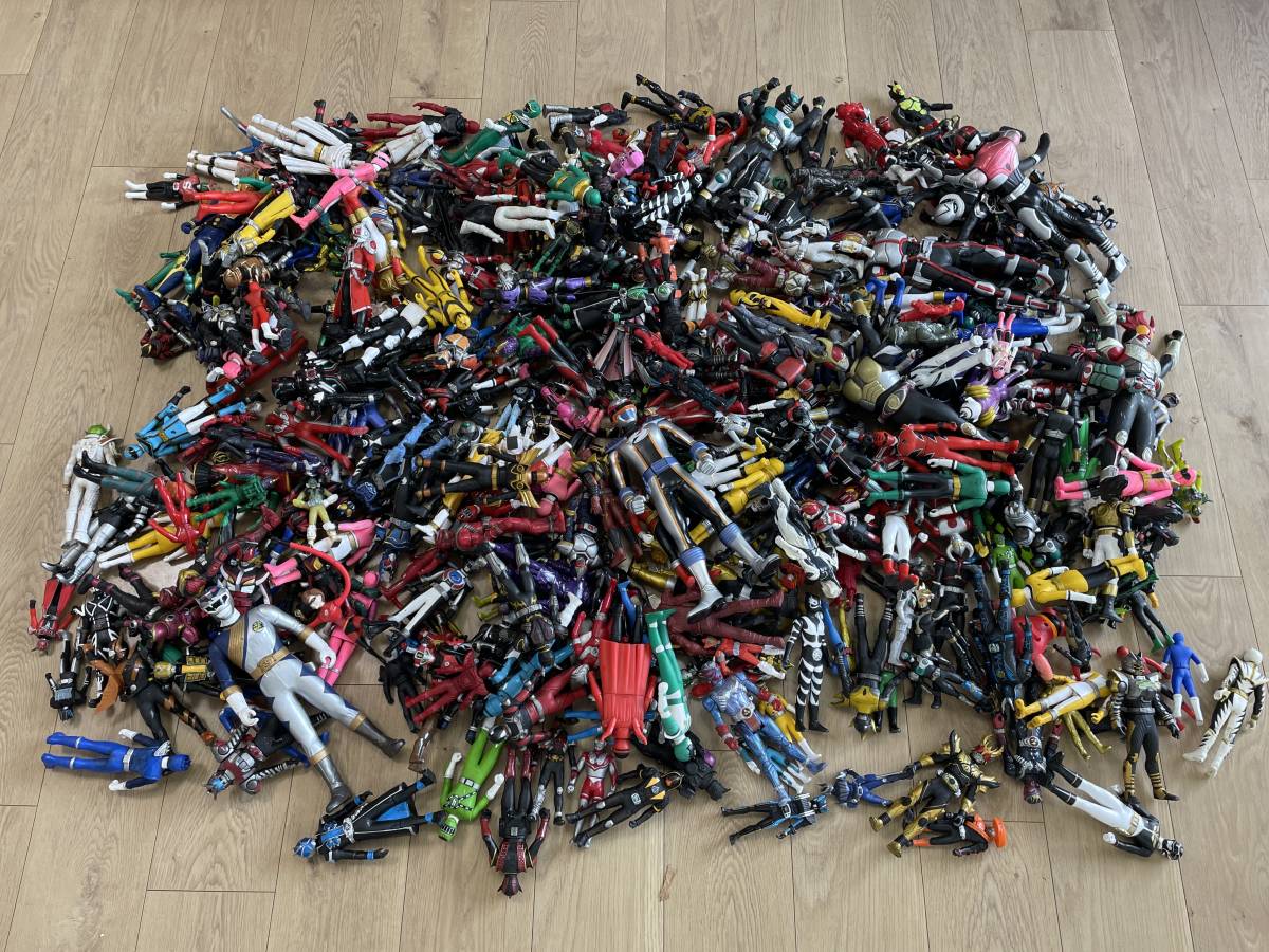 1円スタート】 ヒーローソフビ まとめ 約13kg 仮面ライダー
