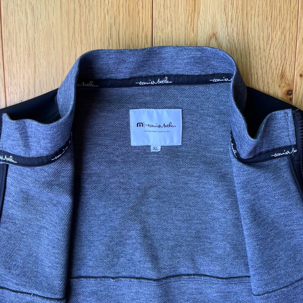 TRAVIS MATHEW トラビスマシュー 2WAYウインドブレーカー 総柄 カーキ