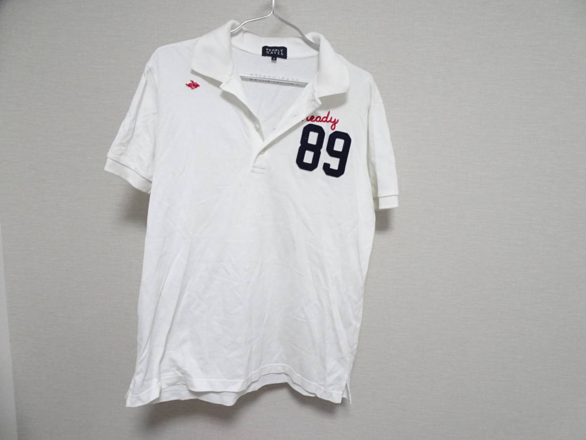 〇○PEARLY GATESパーリーゲイツ○〇メンズ6 半袖ポロシャツ 清涼 