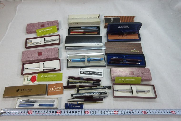 Kラも0294 PILOT SHEAFFER RARKER 万年筆 シャーペン 万年筆 14K 585