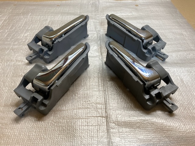 メッキ インナーハンドル 4個 セット ソニカ L405S ダイハツ 純正 左