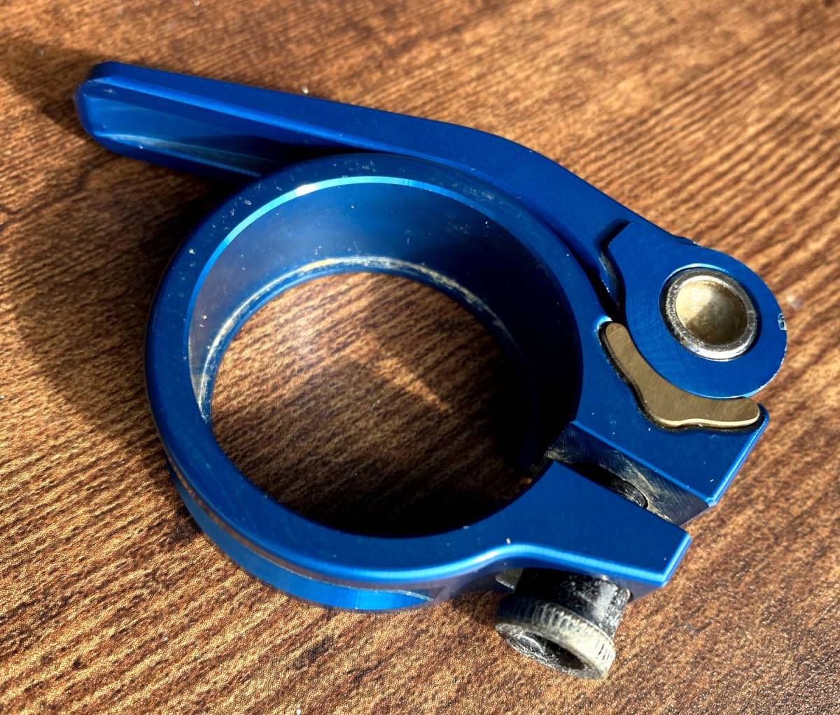 ★★ CHROMAG クロマグ seat post clamp シートポストクランプ Blue 青 サイズ 35mm★中古品★★_3