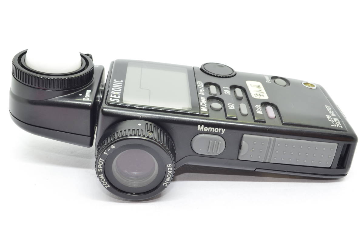 【外観並級】SEKONIC セコニック L-508 露出計 ZOOM MASTER ズームマスター　#s1271 L-508 露出計 セコニック zoom 良品 Light