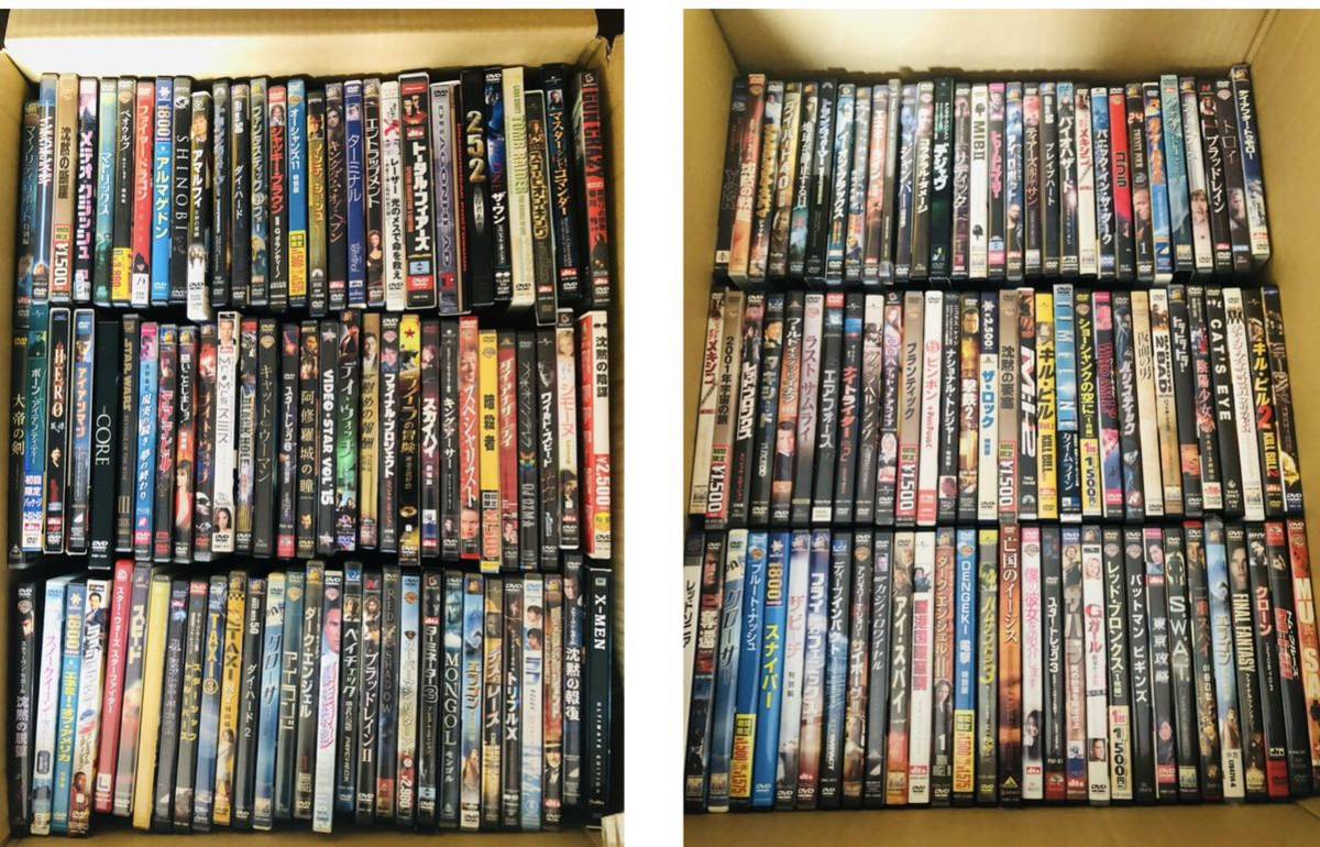 DVD大量まとめ売り　533枚セット　セル版&レンタルアップ品　邦画　洋画 DVD大量まとめ売り533枚セットセル版&レンタルアップ品邦画洋画