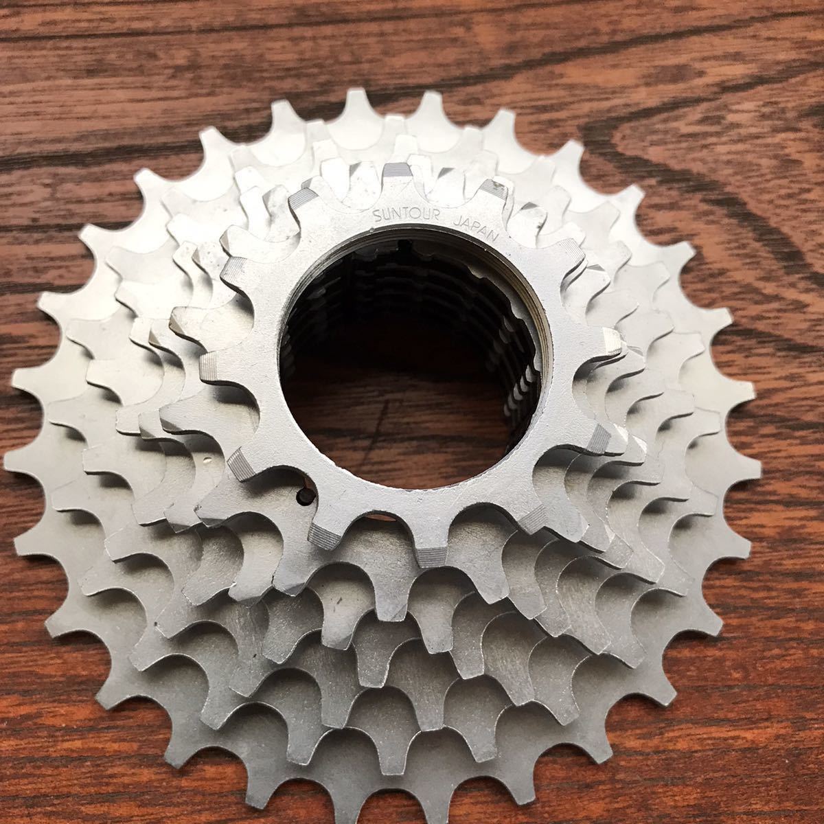 SUNTOUR XC-PRO 7sハブ+カセットスプロケット(12-28) サンツアー