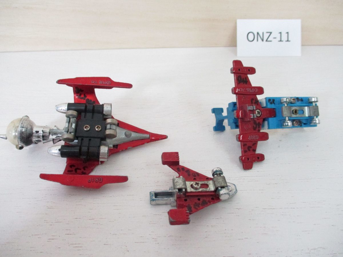 ONZ-11 当時物 ウルトラマンレオシリーズNo.2+3 超合金マッキー1号+3号 