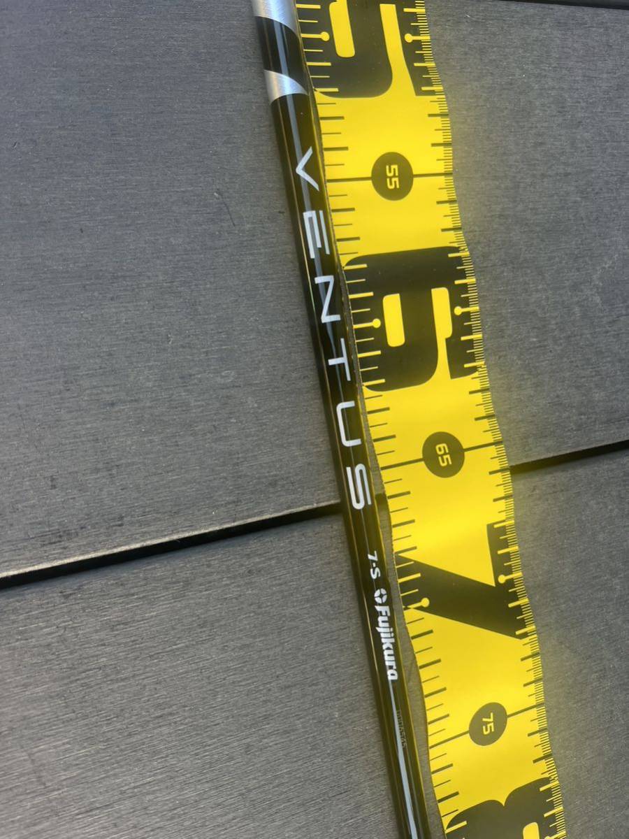 ベンタスブラック 7S ベロコア　ドライバー用　テーラーメイドスリーブ付き