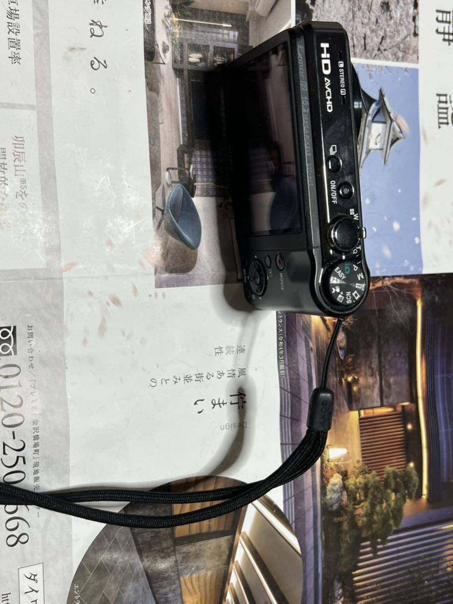 SONY DSC-HX5V ブラック 動作確認済 すぐ使える ソニー、GPS搭載