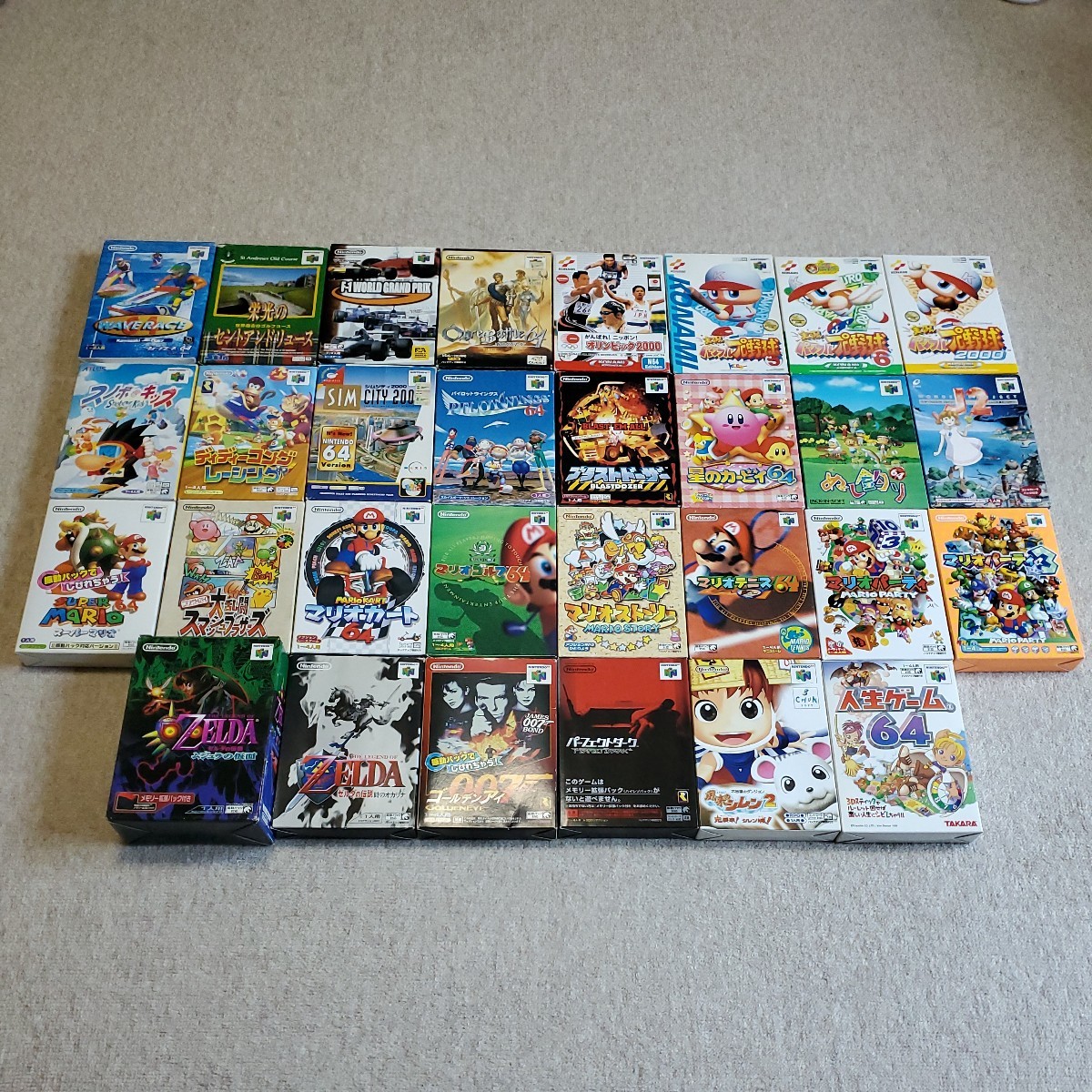 Nintendo　ニンテンドー64　ソフト30本セット