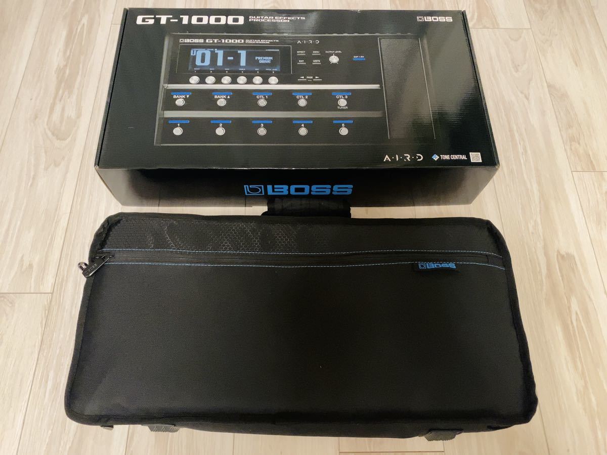 BOSS GT-1000 マルチエフェクター ギターエフェクター 純正ケース付き