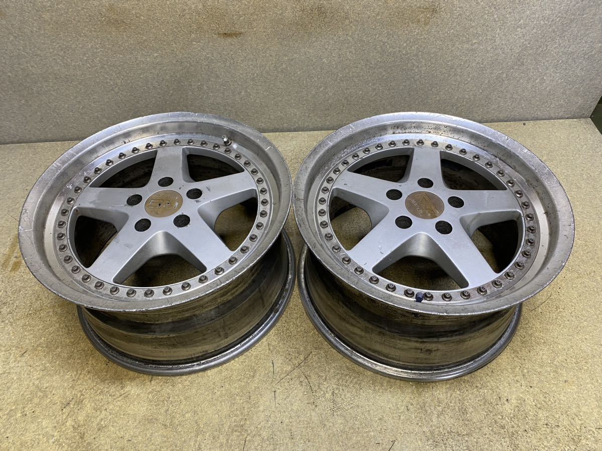 IMPUL インパル R5 ホイール 中古2本 17インチ 9J+45 114.3/5H 