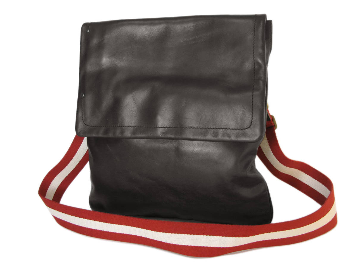 □ 未使用 □ BALLY スイス製 本革 ショルダー バッグ □ TAMIKO 