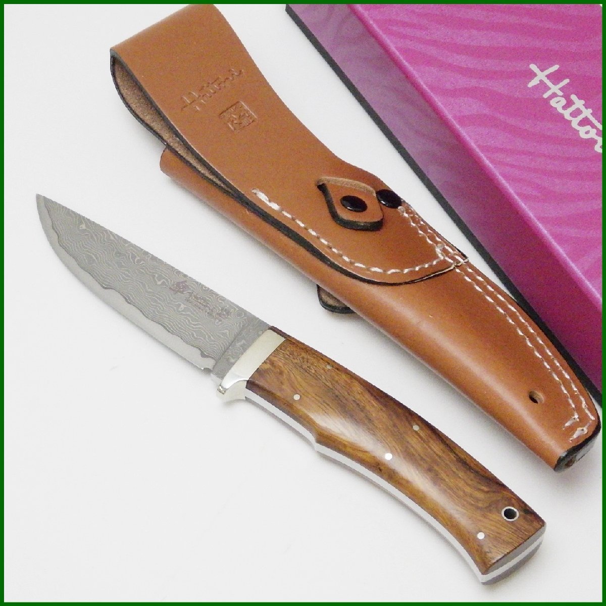 ☆1円 未使用 服部刃物 Hattori 傘シリーズ フルタング ナイフ KD30 